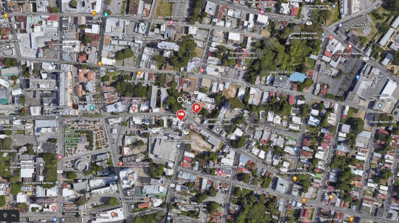 Wifi, Workspace , Perfect Location & Parking Ponce Buitenkant foto